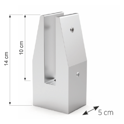 Konmetsan Alüminyum üretimi 22 mm cam tutucu alüminyum aksesuar, Dağ Group Alüminyum tedarikiyle Türkiye alüminyum sektöründe cam korkuluk sistemleri, balkon cam uygulamaları, merdiven korkulukları ve mimari projelerde güvenli cam sabitleme amacıyla kullanılır. Küpeşte alüminyum profil sistemleriyle uyum sağlayan bu aksesuar, dayanıklılık, uzun ömürlü kullanım ve profesyonel montaj avantajı sunar.