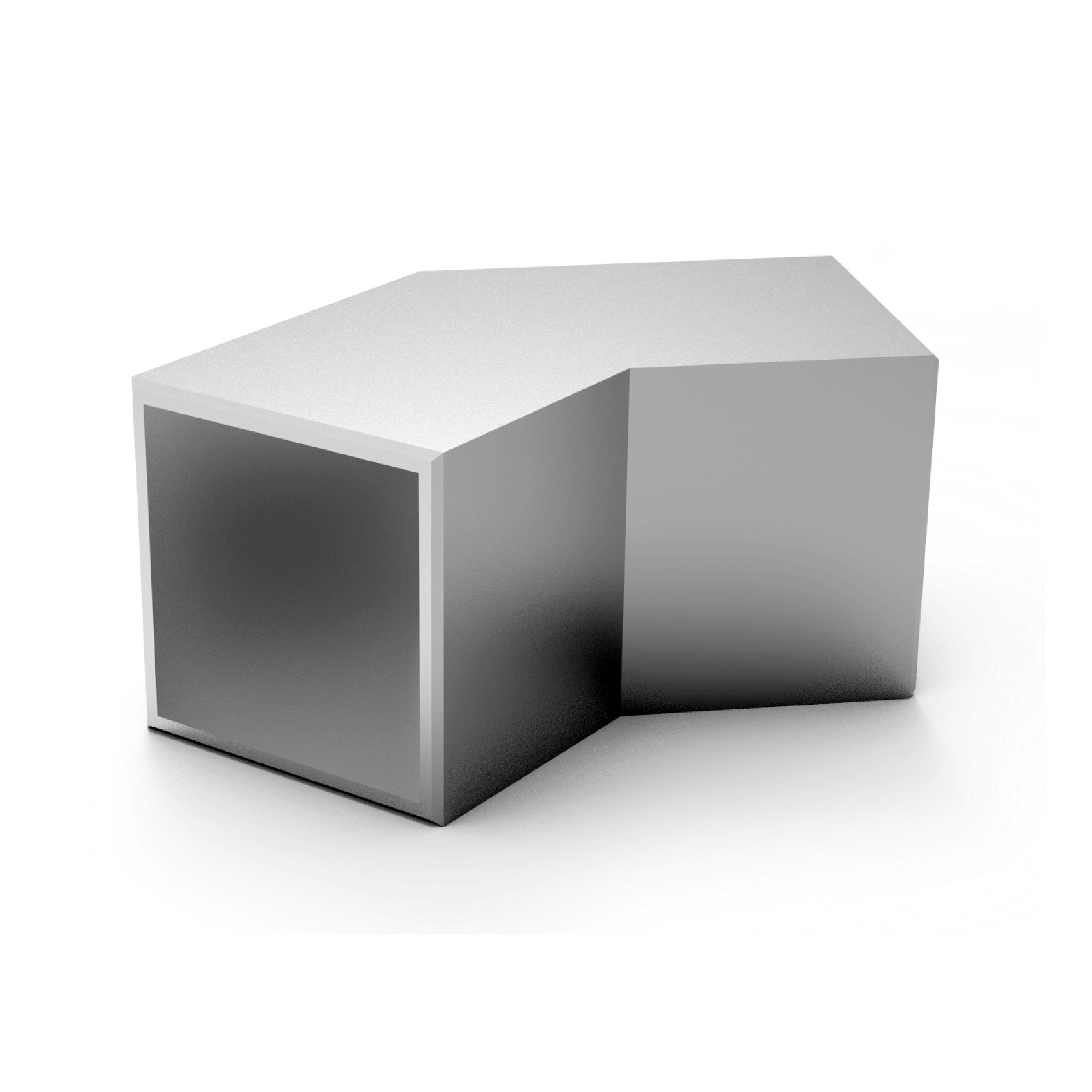 dg515-1-40x40-135-derece-dirsegi-aluminyum-aksesuar-konmetsan Konmetsan Alüminyum kare profil sistemleri ile uyumlu 40x40 135° Dirsek alüminyum aksesuar, kare kesitli alüminyum profillerin 135 derece açıyla birleştirilmesini sağlayan dayanıklı bir profil bağlantı elemanıdır. Standart dik açı bağlantılarının dışında özel açı gerektiren konstrüksiyonlarda kullanılan bu dirsek modeli, profil sistemlerinde sağlam bağlantı ve doğru açı hizalaması sağlar. Dağ Group Alüminyum tarafından Türkiye alüminyum sektörüne tedarik edilen bu 135 derece dirsek, alüminyum konstrüksiyon, vitrin sistemleri, stand uygulamaları ve modüler profil projelerinde güvenilir montaj çözümleri sunar.