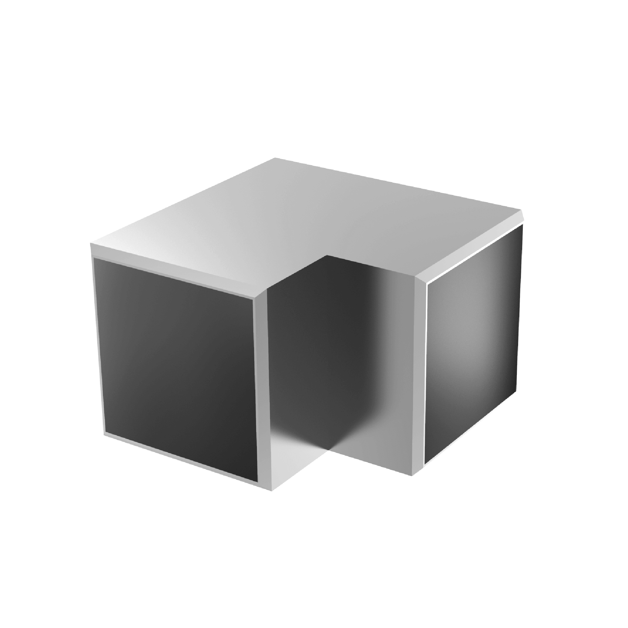 dg515-40x40-90-derece-dirsegi-aluminyum-aksesuar-konmetsan Konmetsan Alüminyum kare profil sistemleri ile uyumlu 40x40 90° Dirsek alüminyum aksesuar, kare kesitli alüminyum profillerin birbirine 90 derece açıyla bağlanmasını sağlayan güçlü ve dayanıklı bir profil bağlantı elemanıdır. Profil sistemlerinde köşe dönüşleri ve dik açı bağlantıları oluşturmak amacıyla kullanılır ve montaj sırasında sistem stabilitesini koruyarak güvenli bağlantı sağlar. Dağ Group Alüminyum tarafından Türkiye alüminyum sektörüne tedarik edilen bu dirsek modeli, alüminyum konstrüksiyon, vitrin sistemleri, stand uygulamaları ve modüler profil projelerinde yaygın olarak tercih edilen güvenilir bir bağlantı çözümüdür.