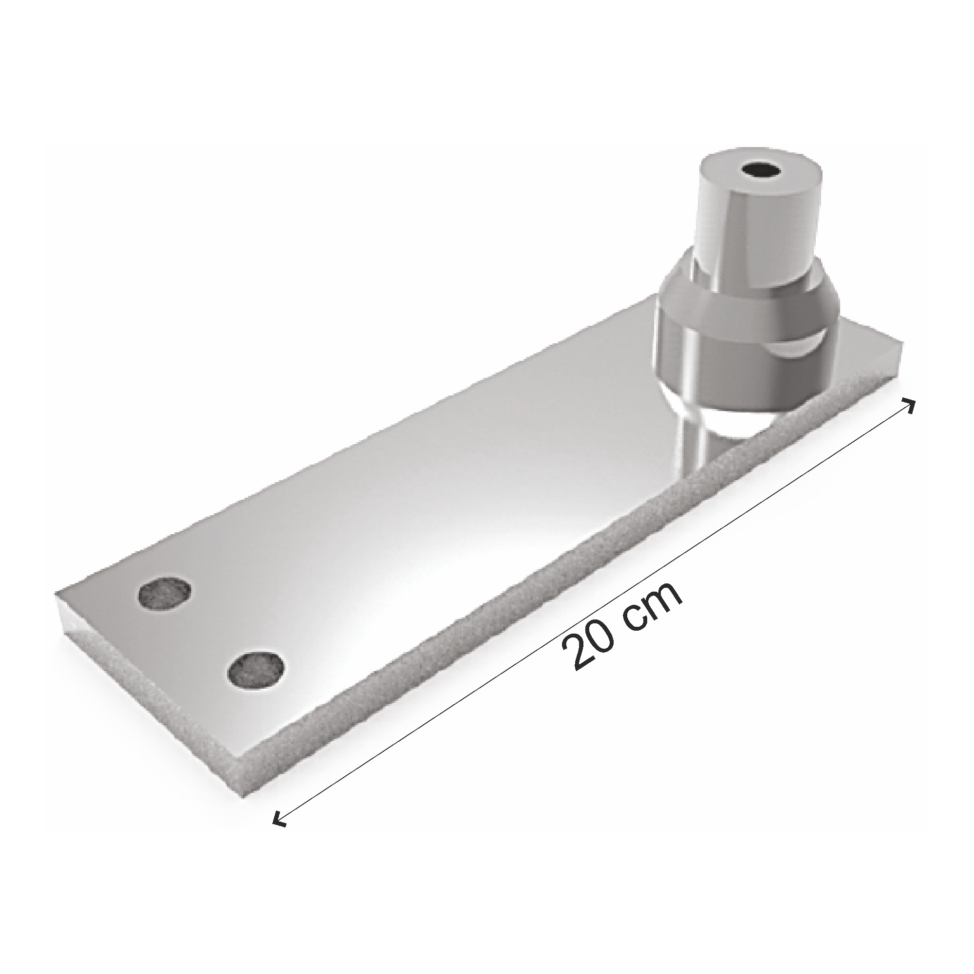 Konmetsan Alüminyum üretimi 35’lik uzatmalı dikme aparatı (20 cm) alüminyum aksesuar, Yuvarlak Sistem Ürünleri kapsamında korkuluk sistemlerinde dikme yüksekliğini artırmak için kullanılan sağlam bağlantı elemanıdır. Dağ Group Alüminyum tedarikiyle Türkiye alüminyum sektöründe balkon korkulukları, merdiven sistemleri ve mimari uygulamalarda güvenli yükseklik ayarı çözümü sunar.