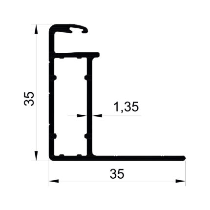 Konmetsan Alüminyum üretimi olan bu güneş enerji santrali alüminyum profil, Dağ Group Alüminyum güvencesiyle Türkiye alüminyum sektörüne sunulmaktadır. 35x35 ölçüsü ve 1,35mm kalınlığı ile GES projelerinde dengeli ve uzun ömürlü kullanım sağlar.