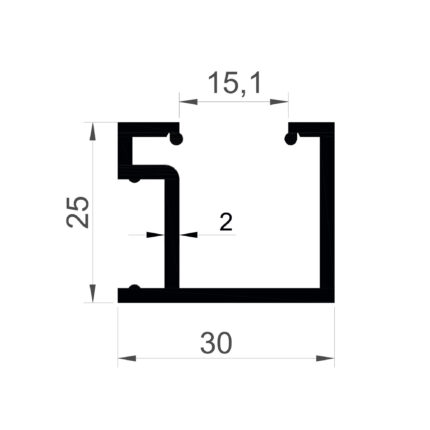 Konmetsan Alüminyum tarafından üretilen bu küpeşte alüminyum profil, Dağ Group Alüminyum güvencesiyle Türkiye alüminyum sektörüne sunulmaktadır. 30x25 ölçüsü ve 2mm kalınlığı ile yüksek dayanıklılık sağlar ve geniş kullanım alanları için idealdir. Mimari projelerde estetik, sağlamlık ve uzun ömürlü kullanım sunan güvenilir bir profildir.