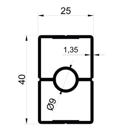 Konmetsan Alüminyum tarafından üretilen bu küpeşte alüminyum profil, Dağ Group Alüminyum güvencesiyle Türkiye alüminyum sektörüne sunulmaktadır. 25x40 ölçüsü ve 1.35mm kalınlığı ile dayanıklılık ve estetik bir arada sunulur. Farklı kullanım alanları için uygun olan bu profil, mimari projelerde güvenle tercih edilir.