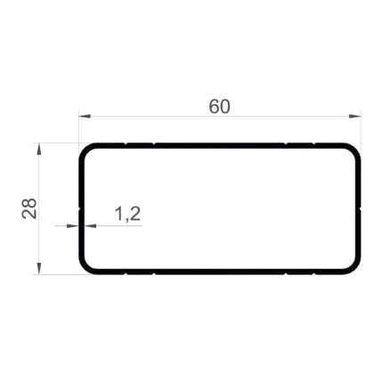 Konmetsan Alüminyum üretimi olan bu küpeşte alüminyum profil, Dağ Group Alüminyum tarafından Türkiye alüminyum sektörüne sunulmaktadır. 60x28 ölçüsü ve 1.2mm kalınlığı ile hafiflik ve dayanıklılığı bir arada sunar. Mimari projelerde estetik ve fonksiyonel çözümler sağlar.