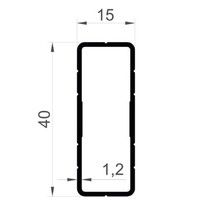 Konmetsan Alüminyum üretimi olan bu küpeşte alüminyum profil, Dağ Group Alüminyum tarafından Türkiye alüminyum sektörüne sunulmaktadır. 15x40 ölçüsü ve 1.2mm kalınlığı ile yüksek dayanıklılık sağlar ve geniş kullanım alanları için uygundur. Mimari projelerde estetik ve uzun ömürlü çözümler sunan güvenilir bir profildir.