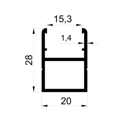 Konmetsan Alüminyum üretimi olan bu küpeşte alüminyum profil, Dağ Group Alüminyum tarafından Türkiye alüminyum sektörüne sunulmaktadır. 20x28 ölçüsü ve 1.4mm kalınlığı ile yüksek dayanıklılık sağlar ve farklı kullanım alanları için uygundur. Mimari projelerde estetik ve uzun ömürlü çözümler sunan güvenilir bir profildir.