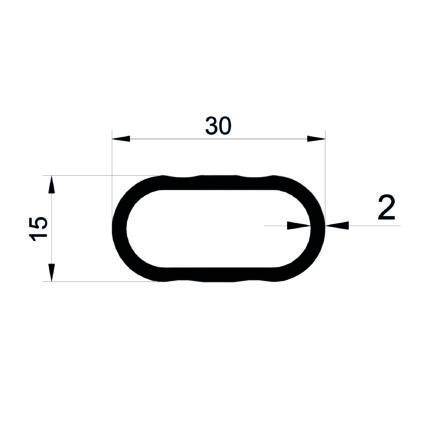Konmetsan Alüminyum üretimi olan bu kutu alüminyum profil, Dağ Group Alüminyum güvencesiyle Türkiye alüminyum sektörüne sunulmaktadır. 30x15 ölçüsü ve 2mm kalınlığı ile dar alanlarda yüksek dayanıklılık sağlar. Mimari projelerde ve farklı kullanım alanlarında güvenle tercih edilir.