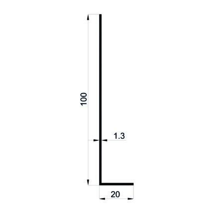 Konmetsan Alüminyum tarafından üretilen bu köşebent alüminyum profil, Dağ Group Alüminyum güvencesiyle Türkiye alüminyum sektörüne sunulmaktadır. 20x100 ölçüsü ve 1.3mm kalınlığı ile yapı güçlendirme ve destek uygulamalarında yüksek performans sağlar. Farklı kullanım alanları ile mimari projelerde sıkça tercih edilir.