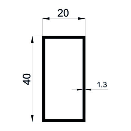 Konmetsan Alüminyum üretimi olan bu kutu alüminyum profil, Dağ Group Alüminyum güvencesiyle Türkiye alüminyum sektörüne sunulmaktadır. 20x40 ölçüsü ve 1.3mm kalınlığı ile hafif ve dayanıklı yapı çözümleri sunar. Farklı kullanım alanları ile mimari projelerde tercih edilir.