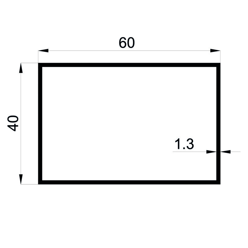 Konmetsan Alüminyum üretimi olan bu kutu alüminyum profil, Dağ Group Alüminyum güvencesiyle Türkiye alüminyum sektörüne sunulmaktadır. 60x40 ölçüsü ve 1.3mm kalınlığı ile dengeli dayanıklılık ve hafiflik sunar. Mimari projelerde ve farklı kullanım alanlarında güvenle tercih edilir.