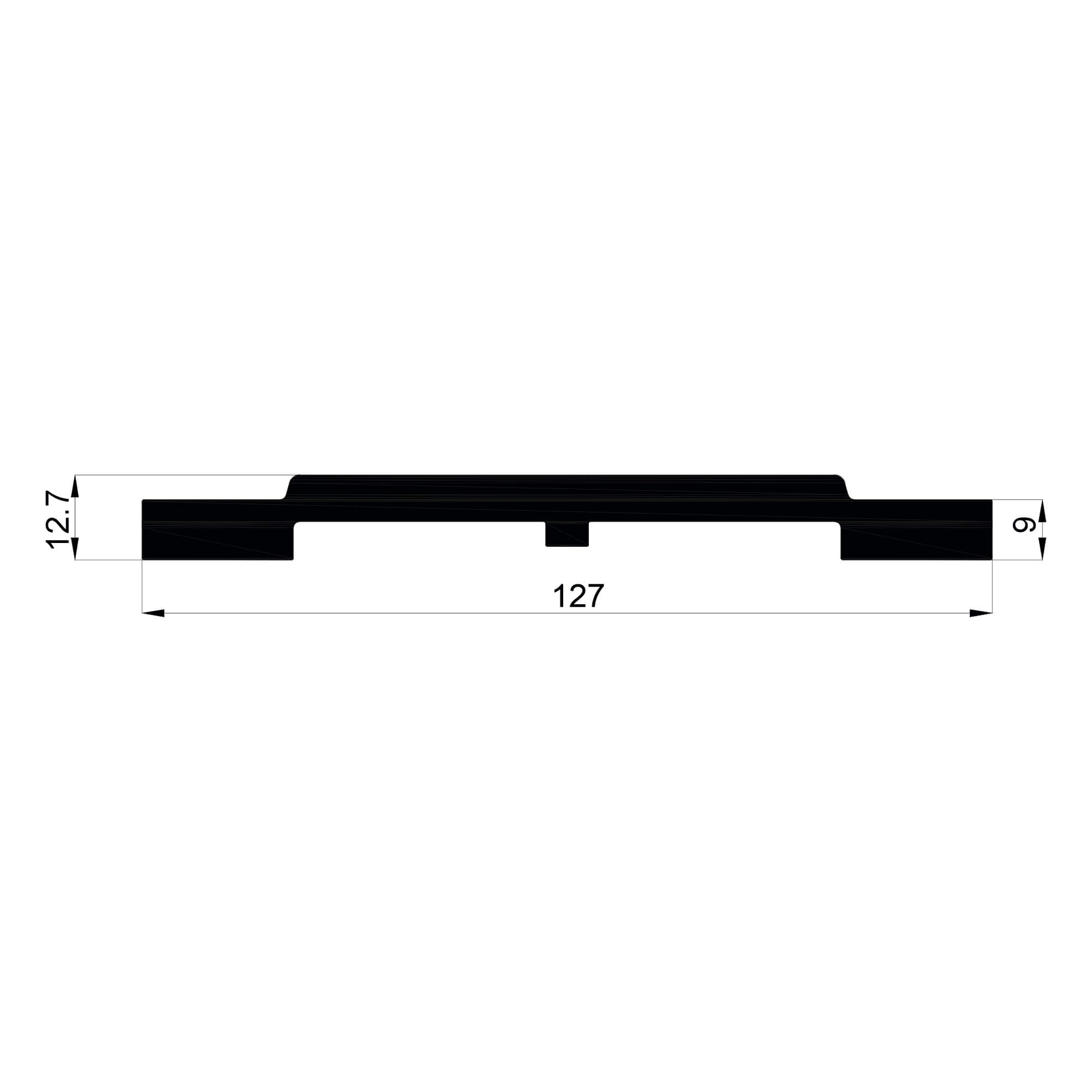 dg-16736-127x12.7-ozel-amacli-aluminyum-profil-konmetsan Konmetsan Alüminyum üretimi olan bu özel amaçlı alüminyum profil, Dağ Group Alüminyum güvencesiyle Türkiye alüminyum sektörüne sunulmaktadır. 127x12.7 ölçüsü ile ince ve uzun form gerektiren lineer sistem uygulamalarına uyum sağlar.