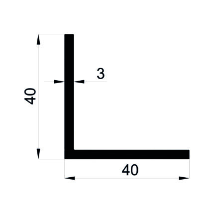 Konmetsan Alüminyum tarafından üretilen bu köşebent alüminyum profil, Dağ Group Alüminyum güvencesiyle Türkiye alüminyum sektörüne sunulmaktadır. 40x40 ölçüsü ve 3mm kalınlığı ile yüksek dayanıklılık gerektiren uygulamalarda güçlü performans sağlar. Geniş kullanım alanları ile mimari projelerde tercih edilir.