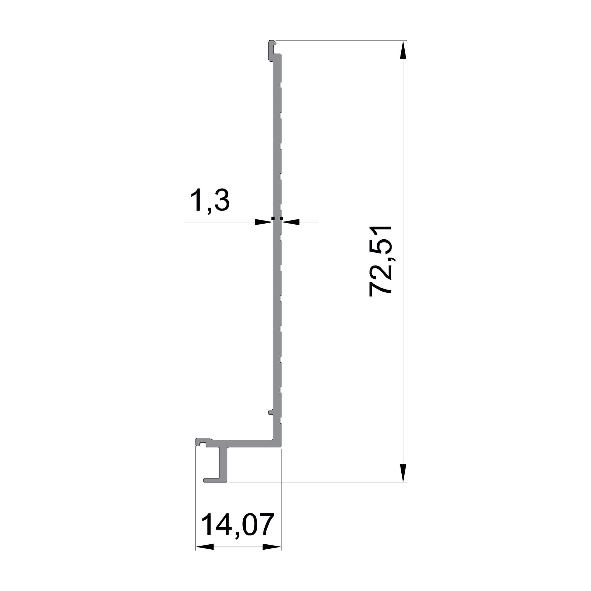 dgg-4-14.07x72.51-1.3mm-giyotin-aluminyum-profil-konmetsan-dag-group-aluminyum Konmetsan Alüminyum üretimi giyotin alüminyum profil, Dağ Group Alüminyum güvencesiyle sunulmaktadır. 14.07x72.51 ölçüsü ve 1.3mm kalınlığı ile ince ve uzun formda giyotin sistemlerinde tamamlayıcı profil olarak ideal kullanım sağlar.