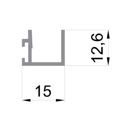 Konmetsan Alüminyum üretimi katlanır sürme alüminyum profil, Dağ Group Alüminyum güvencesiyle sunulmaktadır. 15x12.6 ölçüsü ile ultra kompakt katlanır sürme sistemlerinde hassas tamamlayıcı kullanım sağlar.