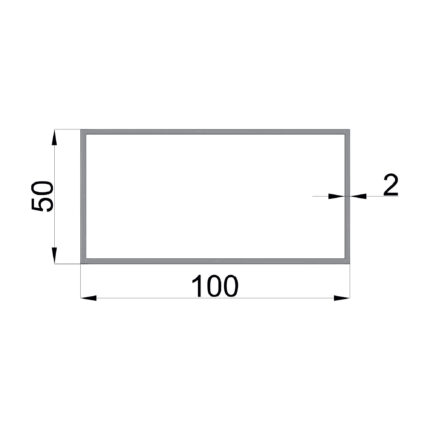 Konmetsan Alüminyum üretimi kış bahçesi alüminyum profil, Dağ Group Alüminyum güvencesiyle sunulmaktadır. 100x50 ölçüsü ve 2mm kalınlığı ile kış bahçesi sistemlerinde güçlü ve dengeli taşıyıcı performans sağlar.