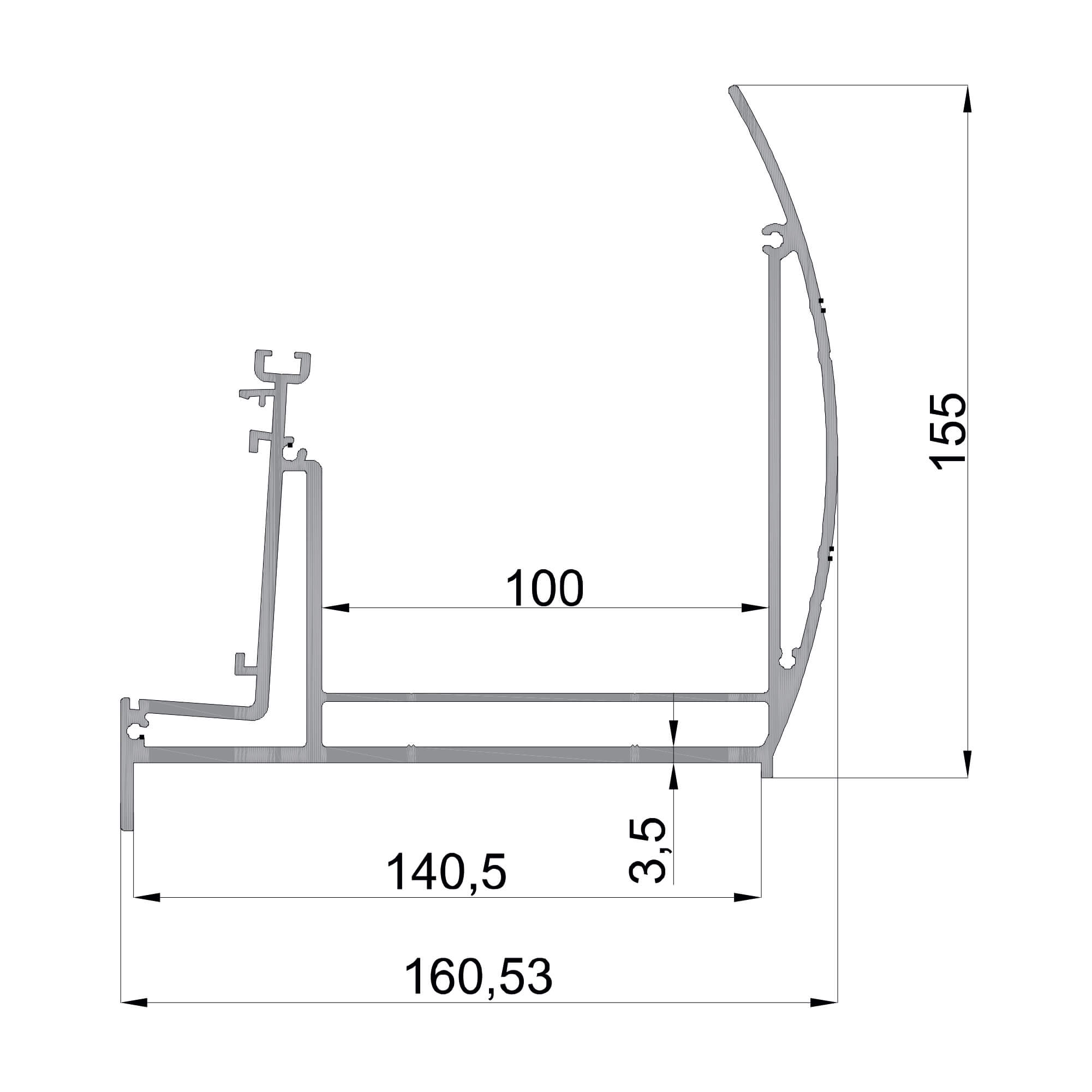 dgw-2-160.53x155-3.5mm-kis-bahcesi-aluminyum-profil-konmetsan-dag-group-aluminyum Konmetsan Alüminyum üretimi kış bahçesi alüminyum profil, Dağ Group Alüminyum güvencesiyle sunulmaktadır. 160.53x155 ölçüsü ve 3.5mm kalınlığı ile kış bahçesi sistemlerinde maksimum dayanım ve taşıyıcı performans sağlar.