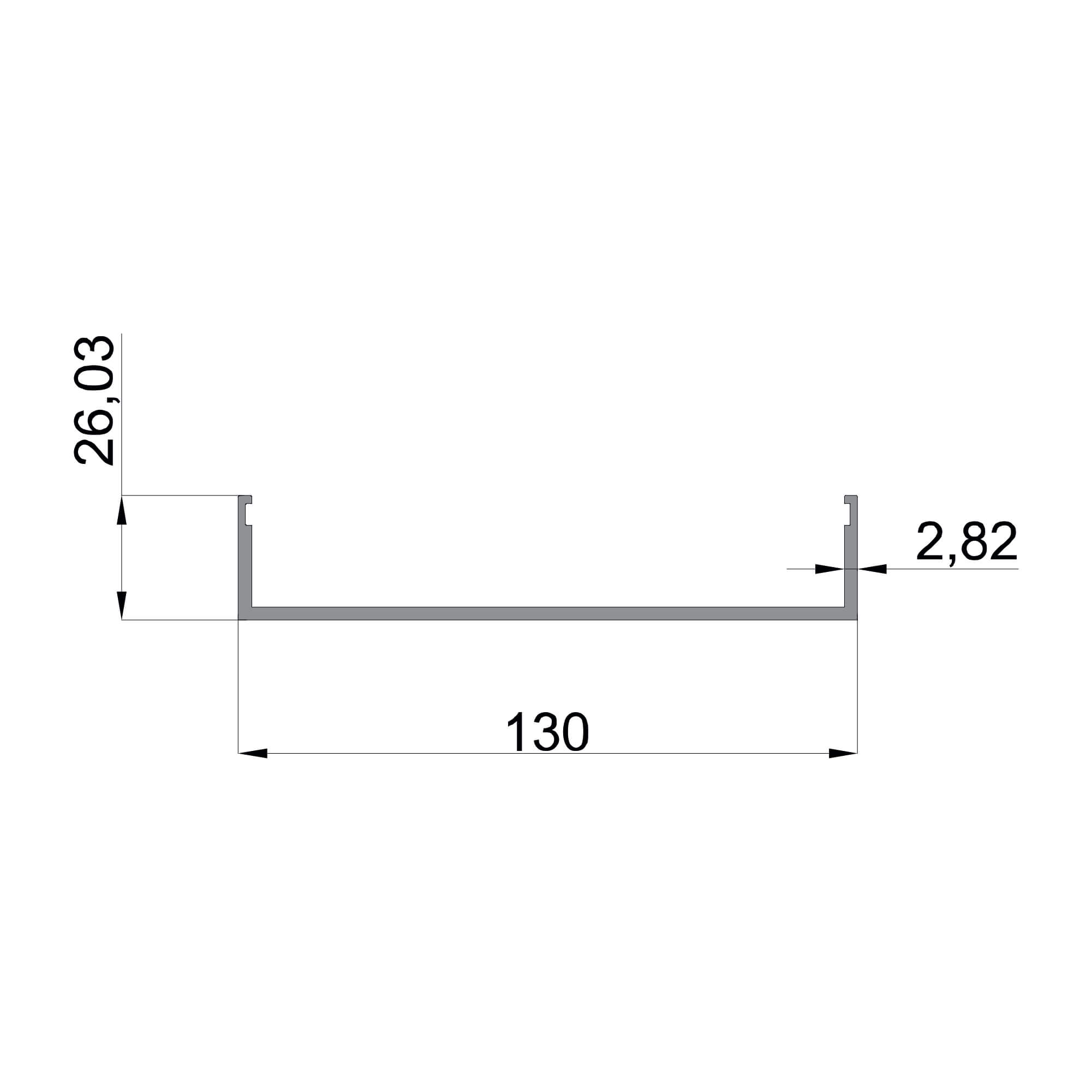 dgw-34-130x26.03-2.82mm-kis-bahcesi-aluminyum-profil-konmetsan-dag-group-aluminyum Konmetsan Alüminyum üretimi kış bahçesi alüminyum profil, Dağ Group Alüminyum güvencesiyle sunulmaktadır. 130x26.03 ölçüsü ve 2.82mm kalınlığı ile kış bahçesi sistemlerinde ince uzun formda yüksek dayanım ve stabil kullanım sağlar.