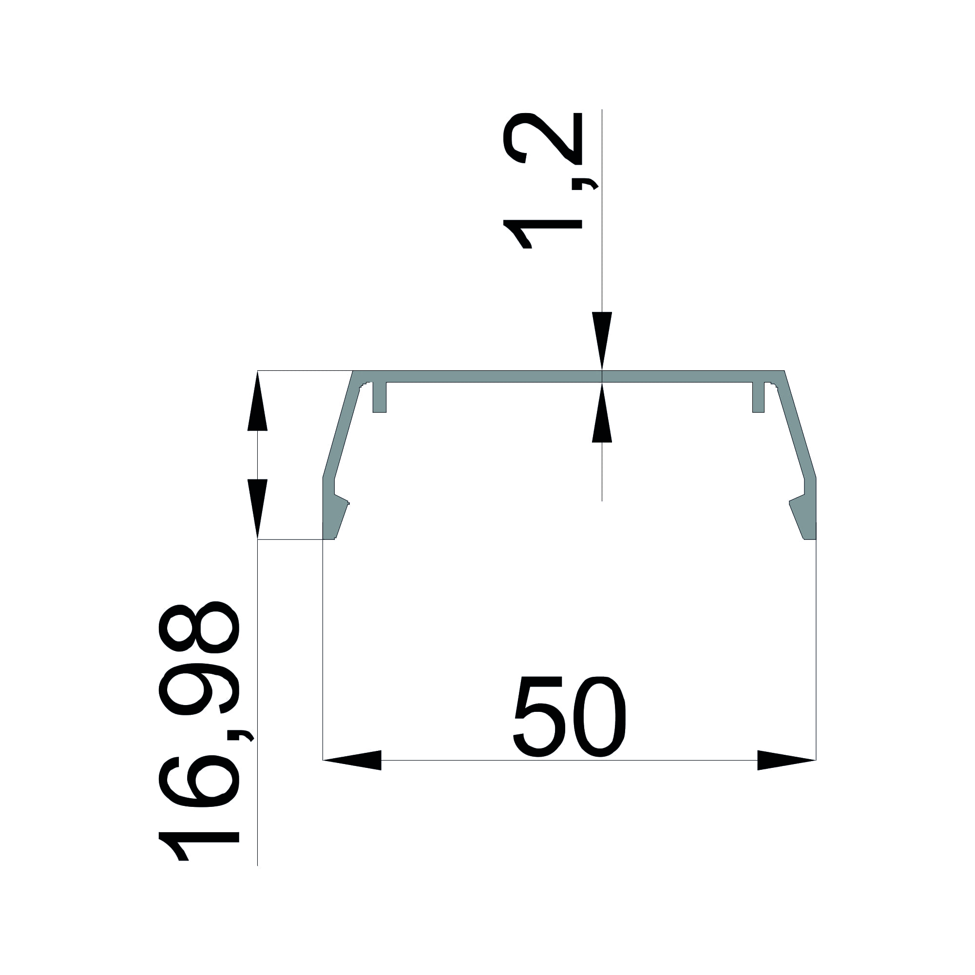 dgw-50-50x16.98-1.2mm-kis-bahcesi-aluminyum-profil-konmetsan-dag-group-aluminyum Konmetsan Alüminyum üretimi kış bahçesi alüminyum profil, Dağ Group Alüminyum güvencesiyle sunulmaktadır. 50x16.98 ölçüsü ve 1.2mm kalınlığı ile kış bahçesi sistemlerinde kompakt ve dengeli kullanım sağlar.